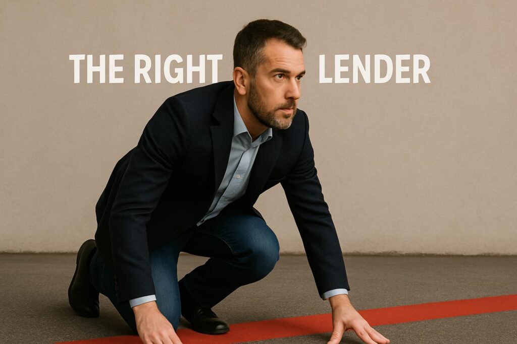 inheritance lender at race starting line